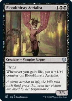 Bloodthirsty Aerialist x1 - Commander 2021 - NM-Mint, English - Commander 2021 - Image 1