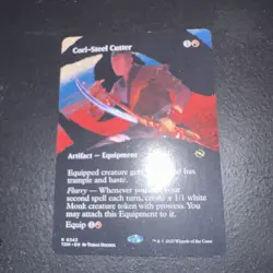 Cori-Steel Cutter Borderless Tarkir: Dragonstorm NM/LP - Image 1