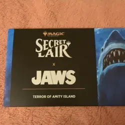 MTG Secret Lair x Jaws Terror of Amity Island *Non Foil​* NEW/SEALED - Image 4
