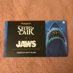 MTG Secret Lair x Jaws Terror of Amity Island *Non Foil​* NEW/SEALED - Image 5