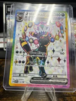 Pokemon TCG Umbreon EX 176 Black Star Promo Prismatic Evolutions Full Art NM - Image 2
