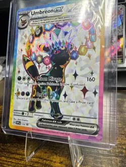 Pokemon TCG Umbreon EX 176 Black Star Promo Prismatic Evolutions Full Art NM - Image 3