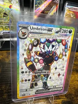 Pokemon TCG Umbreon EX 176 Black Star Promo Prismatic Evolutions Full Art NM - Image 5
