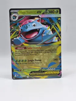 Mega Venusaur ex 003/132 Me01 - Pokemon Mega Evolution - Near Mint Ultra Rare - Image 1
