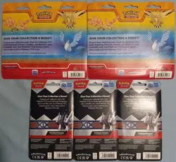 5x Pokemon 2 Pack Blister Pack Lot Sword & Shield, Scarlet & Violet Packs - TCG - Image 2