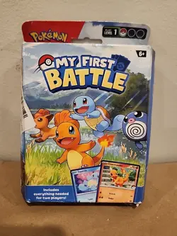 Pokemon My First Battle Two Mini Starter Decks Charmander & Squirtle Sealed New 820650852534 - Image 1