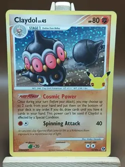 NM Pokemon Claydol 15/106 Celebrations: Classic Collection Holo - Image 1