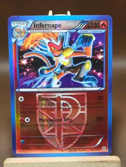 HP Pokemon TCG Infernape Plasma Storm 17/135 REVERSE HOLO - Image 1