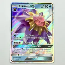 Starmie GX 14/68 Near Mint Hidden Fates Pokemon TCG Ultra Rare Holo - Image 1