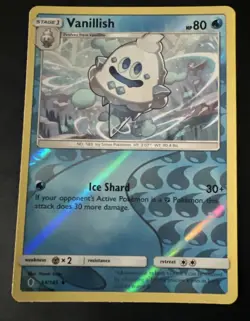 Pokemon Vanillish Reverse Holo 34/145 GRI Guardians Rising NM - Image 2
