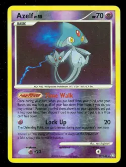 Pokemon AZELF 19/146 Legends Awakened - RARE Rev Holo - Lightly Played - Image 1