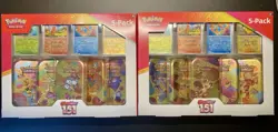 2x Pokemon TCG: 151 Mini Tins 5-Pack Costco Bundle LOT - FACTORY SEALED - Image 2