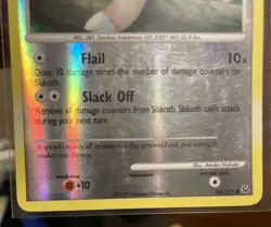 Pokemon TCG: Slakoth 95/127 - Platinum Base Set - Reverse Holo - LP - Image 4