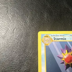 Starmie 64/102 1st Edition Base Set WOTC Vintage Pokemon 1999 - Image 3
