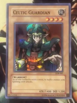 Yugioh: Celtic Guardian - LOB-007 - Super Rare - Unlimited - NM - Image 1