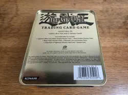 Yu-Gi-Oh! 2002 Joey Wheeler / Jinzo Collectible Tin - Empty Vintage Storage Box - Image 2