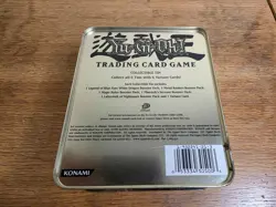 2002 Yu-Gi-Oh Yugi Dark Magician Knight Collectible Tin Empty Konami Upper Deck - Image 4