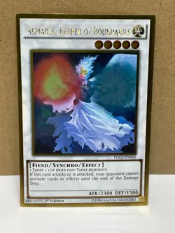 Armades, Keeper of Boundaries - PGL2-EN043 - Premium Gold Rare VLP - Image 1
