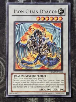 IRON CHAIN DRAGON - Rare NM Near Mint CSOC-EN040 - Image 1
