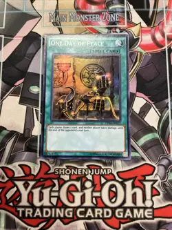 One Day Of Peace Super Rare OP04-EN012 Yugioh - Image 1