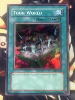 Yugioh: Toon World - MRL-076 - Super Rare - Unlimited - NM - Image 1