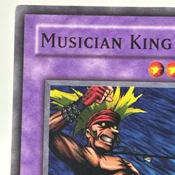 Yu-Gi-Oh Metal Raiders 1st Edition Musician King MRD-103 LP - Image 2