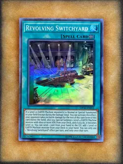 Yugioh Revolving Switchyard OP10-EN011 Super Rare NM - Image 1