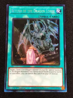 Yugioh Return of the Dragon Lords RA03-EN060 1st Collectors (NM) - Image 1
