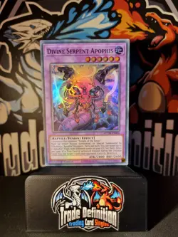 Divine Serpent Apophis MZTM-EN004 Super Rare 1st Edition YuGiOh - Image 1