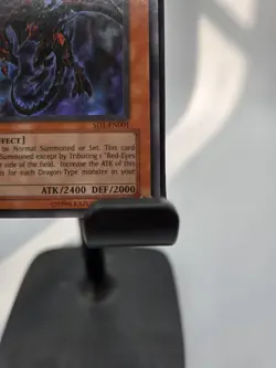Yugioh Red-Eyes Darkness Dragon 1st Edition SD1-EN001 - Image 5
