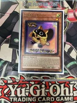 Cooky Yummy Ultra Rare 1st Edition JUSH-EN017 Yugioh - Image 1