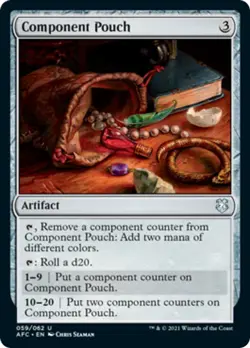 Component Pouch Adventures in the Forgotten Realms Commander PLD CARD ABUGames - Image 1