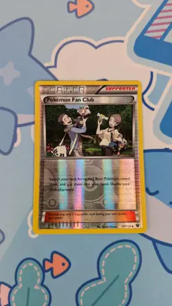 Pokemon TCG Card Pokemon Fan Club 107/124 Reverse Holo XY Fates Collide NM - Image 1