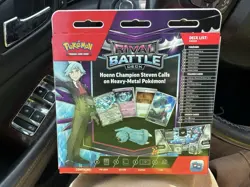 Pokemon Rival Battle Deck Steven BRAND NEW FACTORY SEALED Excellent Promo Card - Image 2