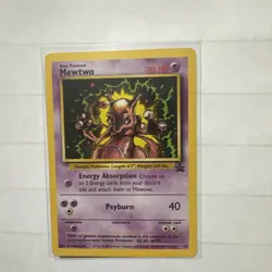 Mewtwo 14 Black Star Movie Promo WOTC Wizards Of The Coast Pokemon Card TCG - LP - Image 1