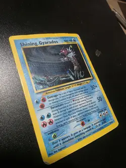Pokemon 2000 Shining Gyarados Holo Rare Card 65/64 Neo Revelation LP Condition - Image 1