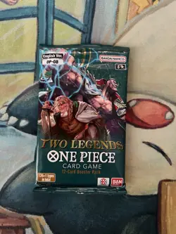One Piece OP-08 Two Legends Booster Pack English Trading Card Game - Image 1
