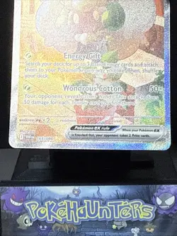 Pokemon Card Whimsicott EX 165/086 Special Illustration Rare White Flare NM - Image 3