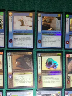 LOTR TCG Lot Of 52 FOIL Cards. NO DOUBLES! ALL UNIQUE! Includes Rares - Image 3