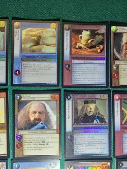 LOTR TCG Lot Of 52 FOIL Cards. NO DOUBLES! ALL UNIQUE! Includes Rares - Image 4