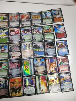 Lot of (34) DBZ Dragon Ball Z CCG All Cards Are Foil Rare Vintage DBZS RARE - Image 2