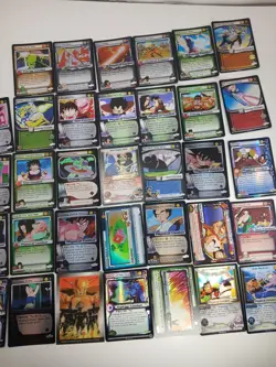 Lot of (34) DBZ Dragon Ball Z CCG All Cards Are Foil Rare Vintage DBZS RARE - Image 3