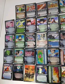 Lot of (34) DBZ Dragon Ball Z CCG All Cards Are Foil Rare Vintage DBZS RARE - Image 4
