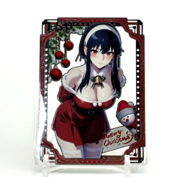 Goddess Story: Yor Forger #162/200 Metal Anime Waifu CCG Trading Card - Image 1