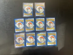 Snorlax Pokemon Card TCG Lot 10x Cards Reverse Holos - Holos - Regular - Image 2