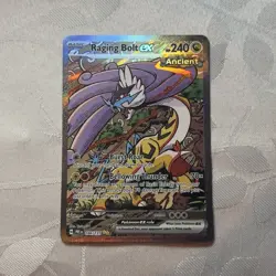 Mint Raging Bolt ex 166/131 Sv: Prismatic Evolutions Holo Pokemon Card - NM/LP - Image 1