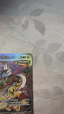 Mint Raging Bolt ex 166/131 Sv: Prismatic Evolutions Holo Pokemon Card - NM/LP - Image 3
