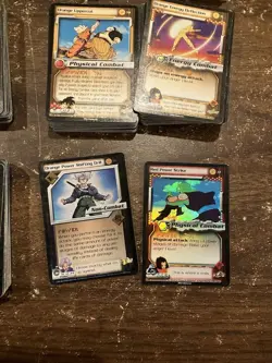 Vintage Lot Of 645 Dragon Ball Z 2001 Bird Studios Cards 2 Holographics W/ Uncom - Image 2