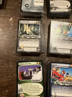 Vintage Lot Of 645 Dragon Ball Z 2001 Bird Studios Cards 2 Holographics W/ Uncom - Image 4