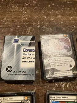 Vintage Lot Of 645 Dragon Ball Z 2001 Bird Studios Cards 2 Holographics W/ Uncom - Image 5